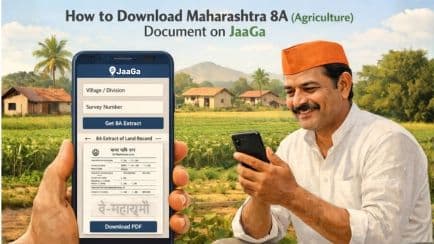How to Download Your Maharashtra 8A (Agriculture) Document on JaaGa